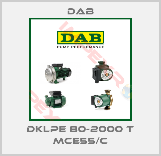 DAB-DKLPE 80-2000 T MCE55/C