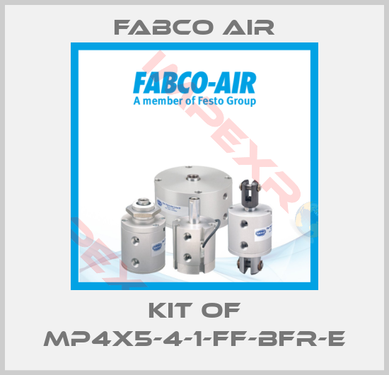 Fabco Air-kit of MP4X5-4-1-FF-BFR-E