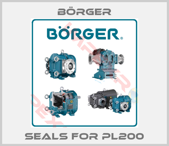 Börger-seals for PL200