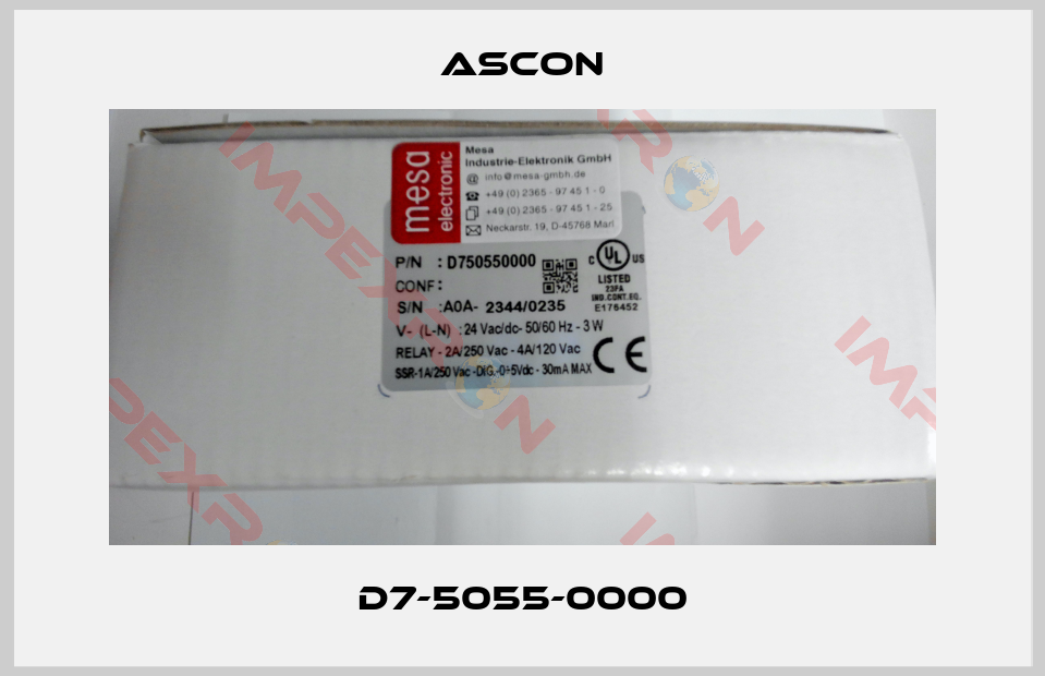 Ascon-D7-5055-0000