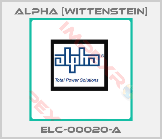 Alpha [Wittenstein]- ELC-00020-A
