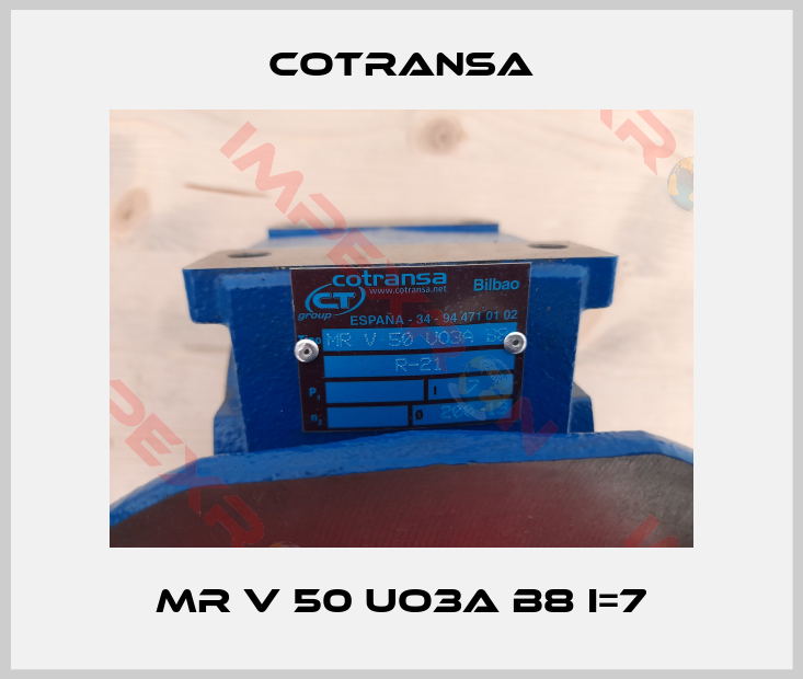 Cotransa-MR V 50 UO3A B8 I=7