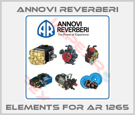 Annovi Reverberi-elements for AR 1265