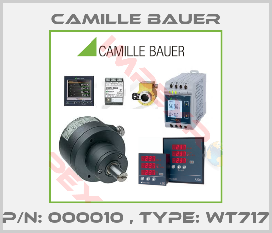 Camille Bauer-P/N: 000010 , Type: WT717