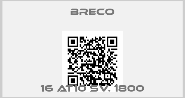 Breco- 16 AT10 SV. 1800