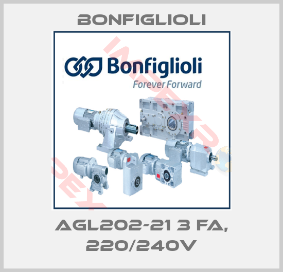 Bonfiglioli-AGL202-21 3 FA, 220/240V