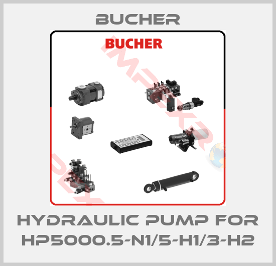 Bucher-hydraulic pump for hp5000.5-N1/5-H1/3-H2