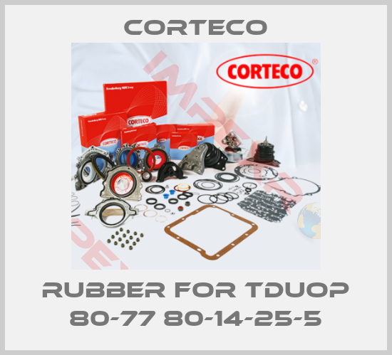 Corteco-rubber for TDUOP 80-77 80-14-25-5