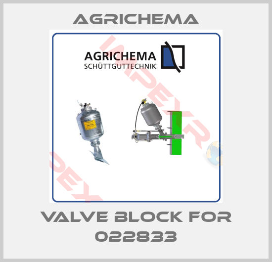 Agrichema-valve block for 022833