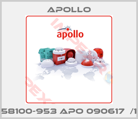 Apollo-58100-953 APO 090617  /1