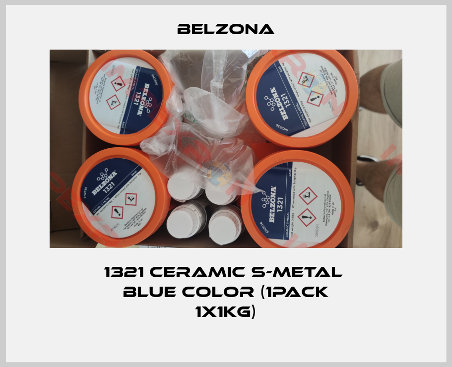 Belzona-1321 Ceramic S-Metal  BLUE color (1pack 1x1kg)
