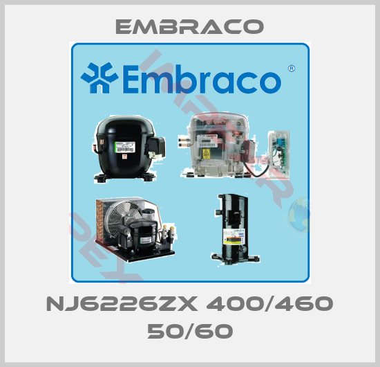 Embraco- NJ6226ZX 400/460 50/60