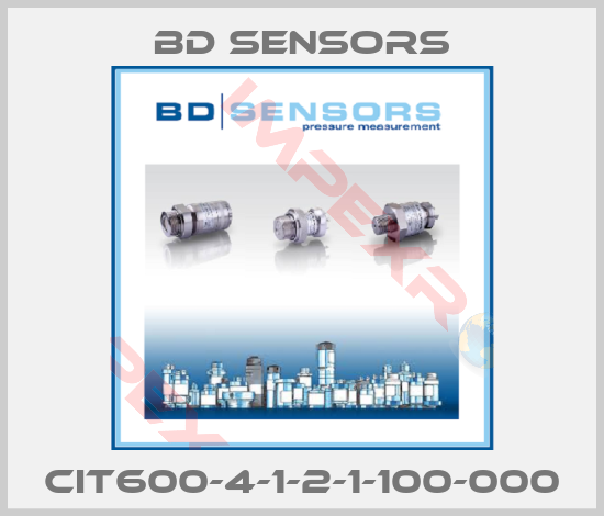 Bd Sensors-CIT600-4-1-2-1-100-000
