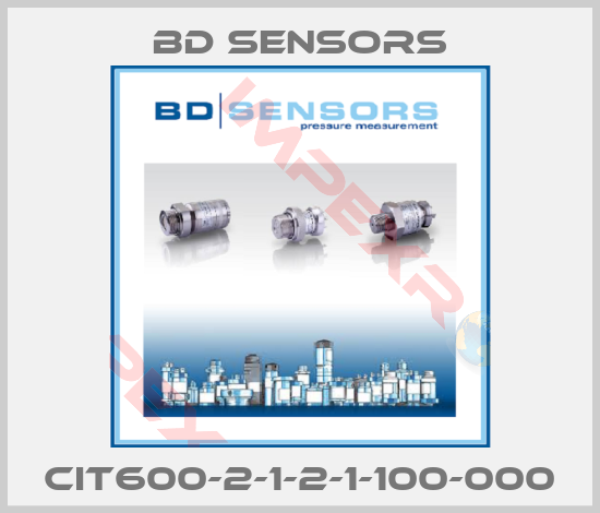 Bd Sensors-CIT600-2-1-2-1-100-000