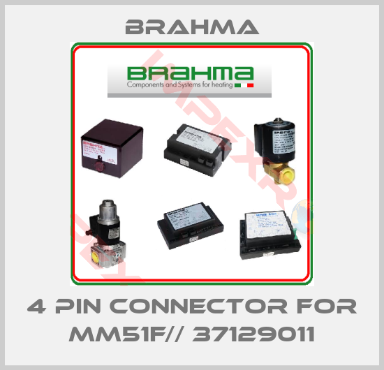 Brahma-4 pin connector for MM51F// 37129011