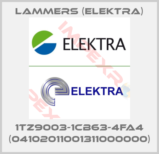 Lammers (Elektra)-1TZ9003-1CB63-4FA4 (04102011001311000000)