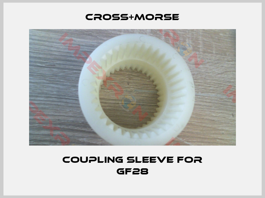 Cross+Morse-Coupling sleeve for GF28