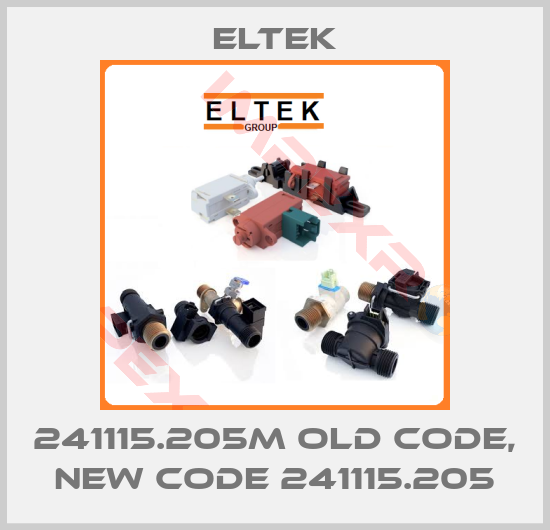 Eltek-241115.205M old code, new code 241115.205