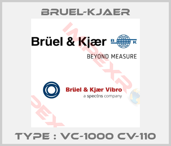 Bruel-Kjaer-Type : VC-1000 CV-110