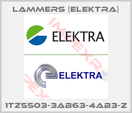 Lammers (Elektra)-1TZ5503-3AB63-4AB3-Z