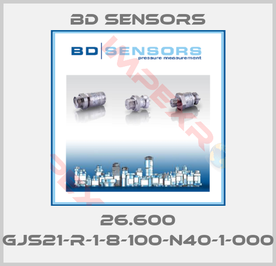 Bd Sensors-26.600 GJS21-R-1-8-100-N40-1-000
