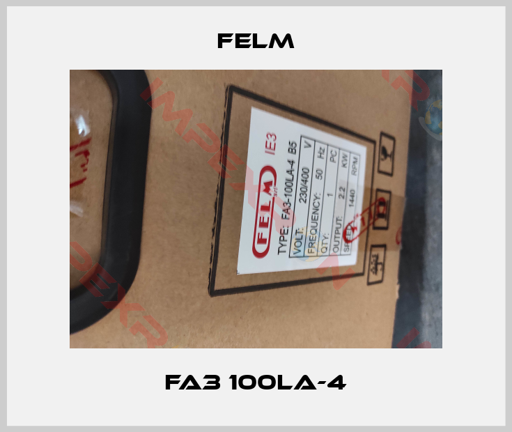 Felm-FA3 100LA-4