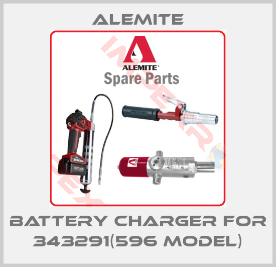 Alemite-Battery charger for 343291(596 model)