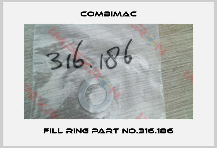 Combimac-fill ring Part no.316.186