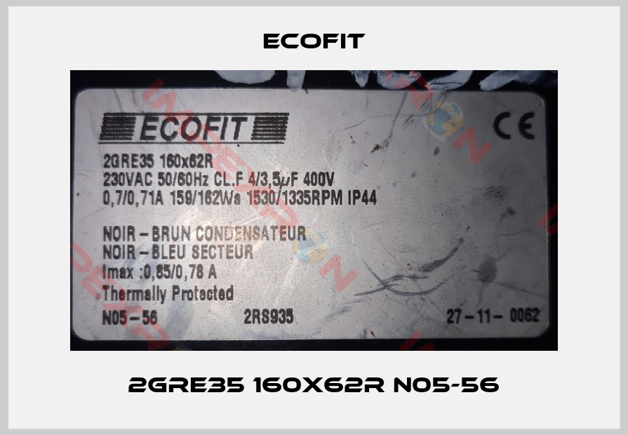 Ecofit-2GRE35 160x62R N05-56