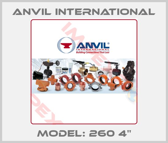 Anvil International-Model: 260 4"