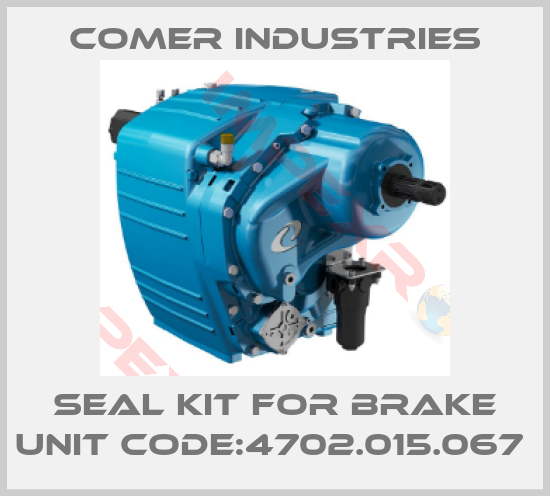 Comer Industries-SEAL KIT FOR BRAKE UNIT CODE:4702.015.067 