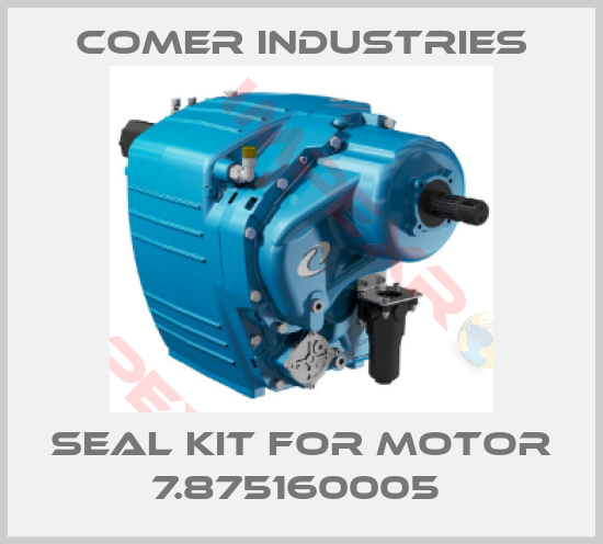 Comer Industries-SEAL KIT FOR MOTOR 7.875160005 