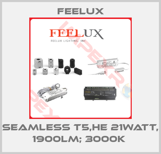 Feelux-SEAMLESS T5,HE 21WATT, 1900LM; 3000K 