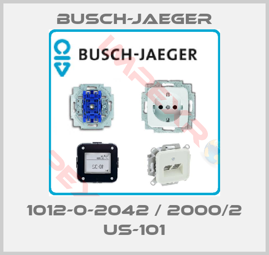 Busch-Jaeger-1012-0-2042 / 2000/2 US-101