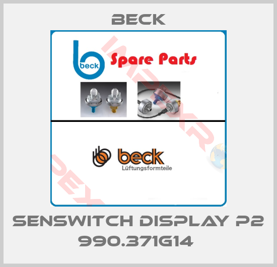 Beck-SENSWITCH DISPLAY P2 990.371G14 