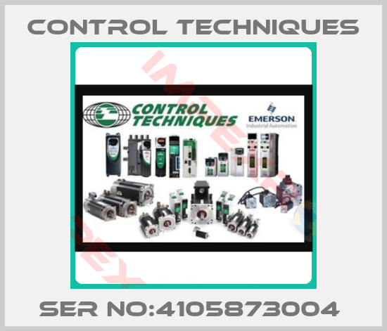 Control Techniques-Ser No:4105873004 