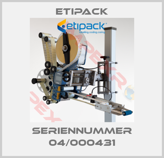 Etipack-SERIENNUMMER 04/000431
