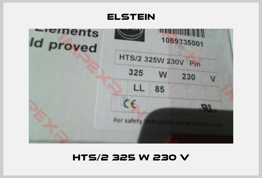 Elstein-HTS/2 325 W 230 V