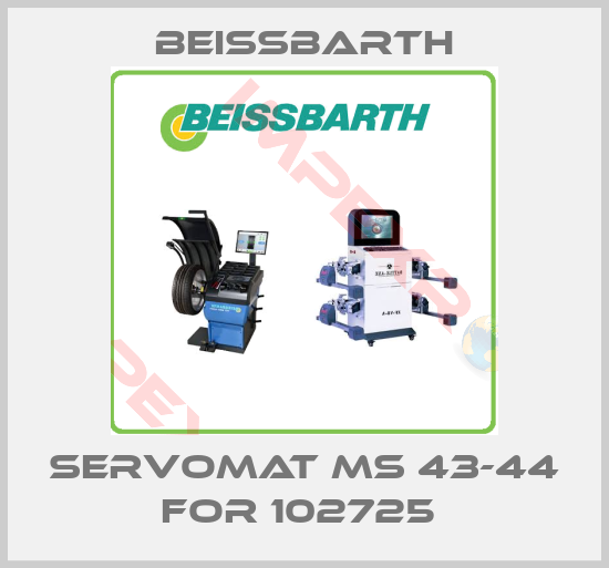 Beissbarth-SERVOMAT MS 43-44 FOR 102725 