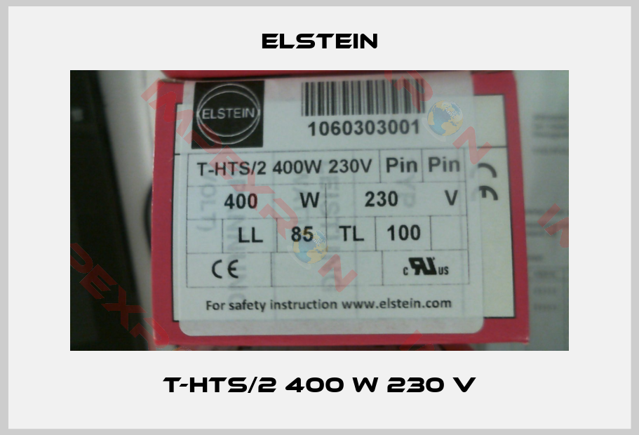 Elstein-T-HTS/2 400 W 230 V