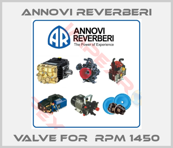 Annovi Reverberi-VALVE FOR  RPM 1450