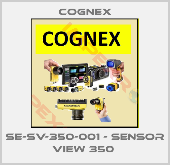 Cognex-SE-SV-350-001 - SENSOR VIEW 350 