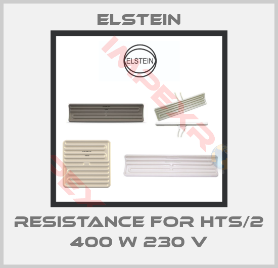 Elstein-Resistance for HTS/2 400 W 230 V