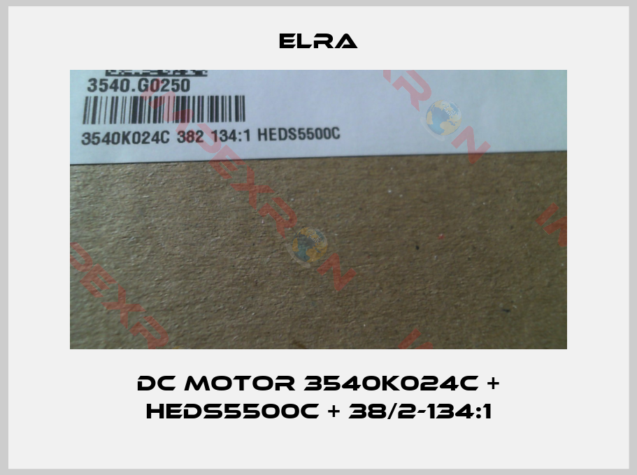 Elra-DC MOTOR 3540K024C + HEDS5500C + 38/2-134:1
