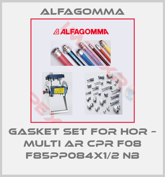 Alfagomma-gasket set for HOR – Multi AR CPR F08 F85PP084x1/2 NB