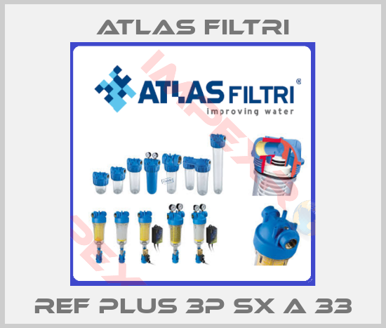 Atlas Filtri-REF PLUS 3P SX A 33