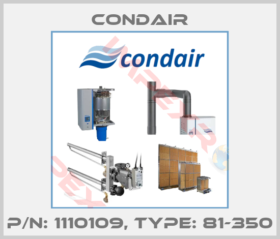 Condair-P/N: 1110109, Type: 81-350
