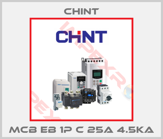 Chint-MCB EB 1P C 25A 4.5KA