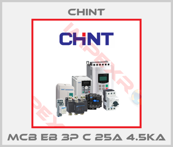 Chint-MCB EB 3P C 25A 4.5KA