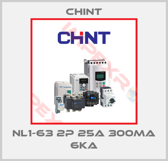 Chint-NL1-63 2P 25A 300MA 6KA